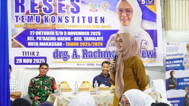 Ketua DPRD Provinsi Sulawesi Selatan Andi Rachmatika Dewi.