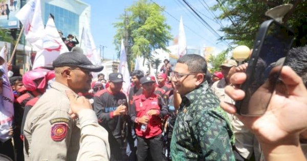 Munafri Turun Langsung Jemput Aspirasi FSPMI, Siap Fasilitasi Dialog Soal Kenaikan UMK 2026