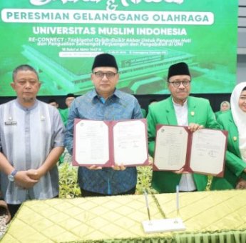 Wali Kota Munafri Apresiasi Kampus UMI Hadirkan Gelanggang Olahraga Representatif di Makassar