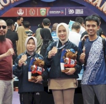 Sulsel Raih Medali Pertama Lewat Ganda Putri Tenis Meja di Pornas Korpri XVII Palembang