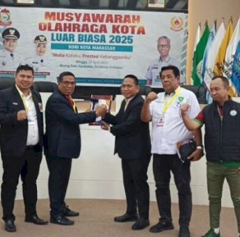 Ketua Komisi B DPRD Makassar Ismail Remi Nahkodai KONI Periode 2025-2029
