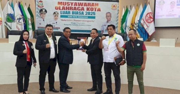 Ketua Komisi B DPRD Makassar Ismail Remi Nahkodai KONI Periode 2025-2029