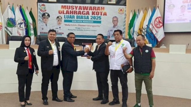 Ketua Komisi B DPRD Makassar Ismail Remi Nahkodai KONI Periode 2025-2029