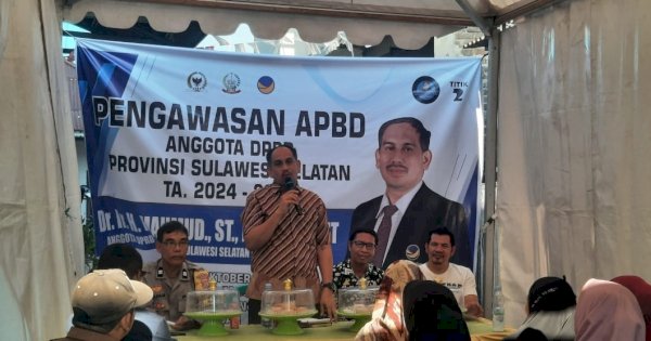 Legislator NasDem Mahmud Pengawasan APBD di Karuwisi, Soroti Masalah Drainase dan Banjir