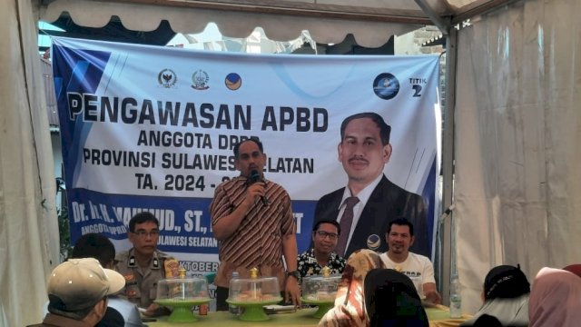 Legislator Fraksi NasDem DPRD Provinsi Sulawesi Selatan, Mahmud La Kaiya (Malaka).