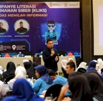 Diskominfo Makassar Gelar Kampanye Literasi Keamanan Siber untuk Pelajar SMP