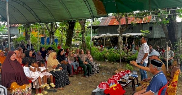 Wakil Ketua Komisi II Pangkep H Muchtar Sali Serap Aspirasi Warga di Kayumate Labakkang
