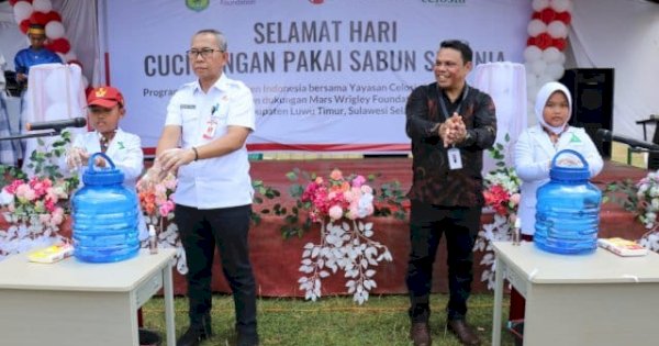 Sekda Lutim Launching HCTPS Sedunia, Ajakan Hidup Sehat Dimulai dari Tangan Sendiri