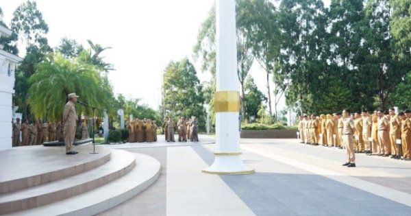 Pimpin Apel, Masdin Tekankan Persiapan Adipura dan Etika sebagai ASN