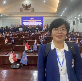 Perkuat Kapasitas Legislator, Wakil Ketua DPRD Gowa Tyna Hj. Ti&rsquo;no Hadiri Bimtek Partai NasDem di Jakarta
