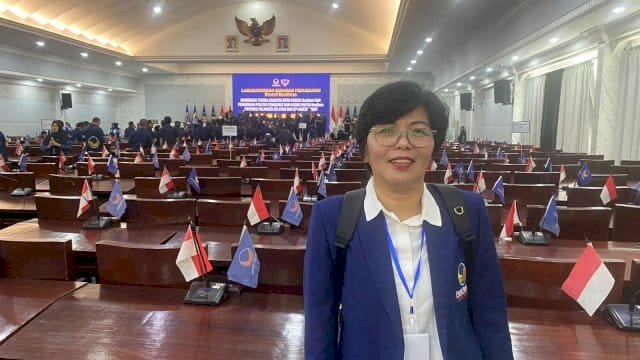 Wakil Ketua DPRD Gowa Tyna Hj. Ti'no Hadiri Bimtek Partai NasDem di Jakarta.