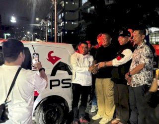Dari PSI untuk Rakyat: Ambulans Baru Siap Layani Warga Makassar Lewat Pemuda Rajawali-Makassar Racing