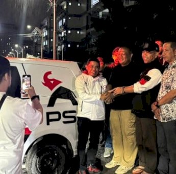 Dari PSI untuk Rakyat: Ambulans Baru Siap Layani Warga Makassar Lewat Pemuda Rajawali-Makassar Racing
