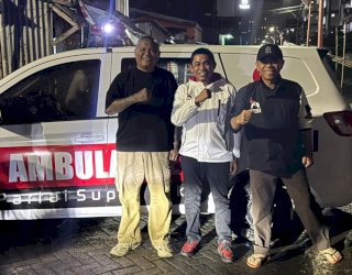 PSI Makassar Buktikan Kepedulian Lewat Aksi Nyata: Serahkan Ambulans untuk Komunitas Pemuda Rajawali-Makassar Racing