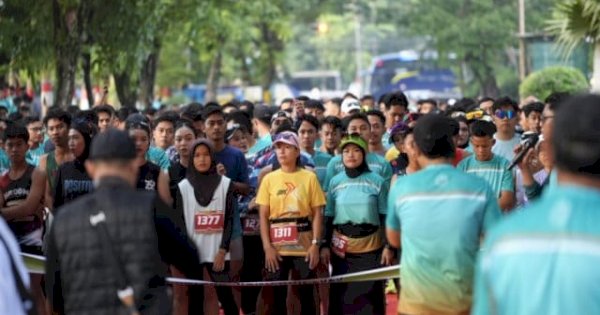 Antusiasme Tinggi! Ribuan Pelari Banjiri Event Bumi Batara Siang Run Pangkep