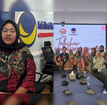 Dari Kampus ke Parlemen: Adinda Qanita Rusdi dan Mahasiswa Trisakti Suarakan Kesehatan Ibu Hamil di NasDem