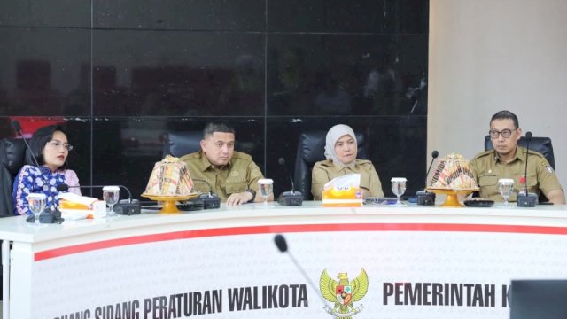 Reyhan Juara Desain Logo HUT Ke-418 Makassar, Konsep &ldquo;Simpul Terpadu&rdquo;