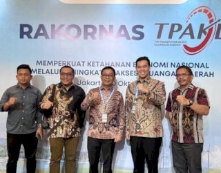 Hadiri Rakornas TPKAD 2025, Bupati Soppeng Dukung Langkah Percepatan Inklusi Keuangan di Daerah