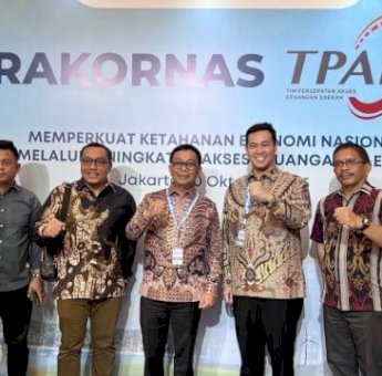 Hadiri Rakornas TPKAD 2025, Bupati Soppeng Dukung Langkah Percepatan Inklusi Keuangan di Daerah