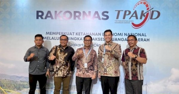 Hadiri Rakornas TPKAD 2025, Bupati Soppeng Dukung Langkah Percepatan Inklusi Keuangan di Daerah