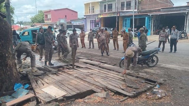Bangunan Liar Dibongkar, Pasar Sentral Sinjai Ditata Ulang