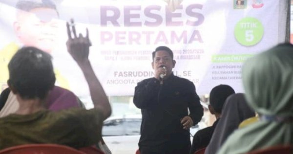 Anggota DPRD Makassar Fasruddin Rusli Sambangi Dua Kelurahan di Reses Pertama