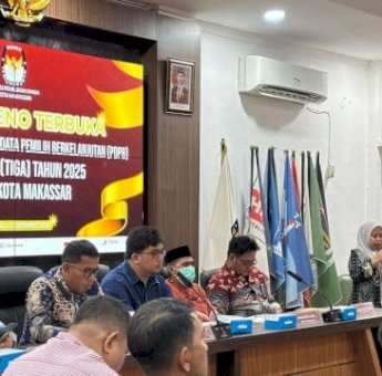 KPU Makassar Tetapkan Jumlah Pemilih 1.070.078 Juta