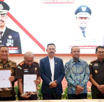 Bupati Lutim Ibas dan Kejaksaan Tandatangani MoU Perkuat Penegakan Hukum Berkeadilan