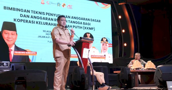 Wali Kota Makassar Buka Bimtek Koperasi Merah Putih, Tegaskan Integritas dan Penguatan Tata Kelola