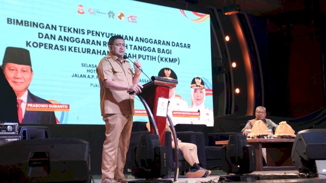 Wali Kota Makassar Buka Bimtek Koperasi Merah Putih, Tegaskan Integritas dan Penguatan Tata Kelola