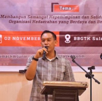 Wabup Sinjai Hadiri Pelantikan dan Raker KMS UNM