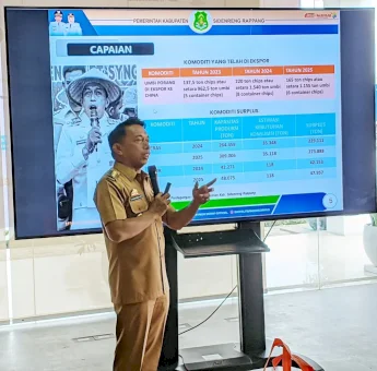 Bupati Sidrap Paparkan Komoditas Unggulan di Ajang Sulsel Export Day 2025