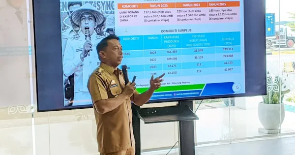 Bupati Sidrap Paparkan Komoditas Unggulan di Ajang Sulsel Export Day 2025