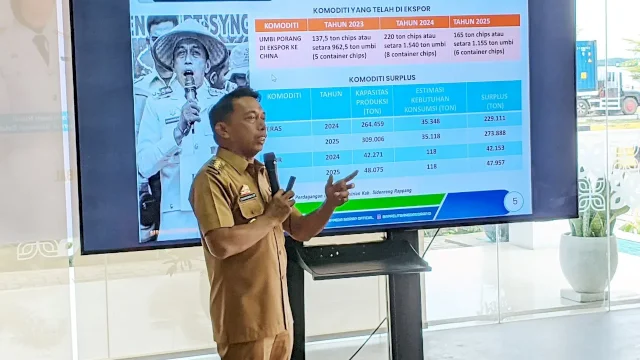 Bupati Sidrap, Syaharuddin Alrif.