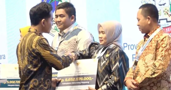 Kabupaten Sidrap Terima Dana Insentif Fiskal 2025 atas Kinerja Penurunan Stunting