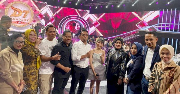 Bupati-Wabup Sidrap Kompak Hadir Langsung Beri Dukungan-Saksikan Syaqira Lolos 7 Besar DA7