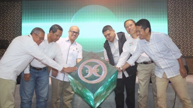 Wali Kota Makassar, Munafri Arifuddin, mengapresiasi kehadiran Kantor Cabang Gemilang serta Launching QRIS Hasamitra Ahmad Yani.