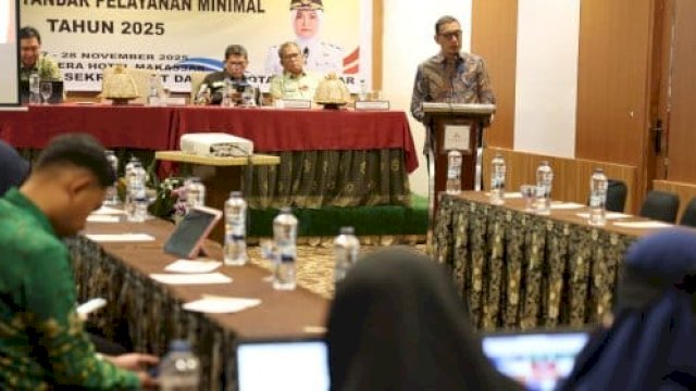 Sekda Buka Bimtek SPM: Pelayanan Dasar Adalah Hak Masyarakat yang Wajib Dipenuhi