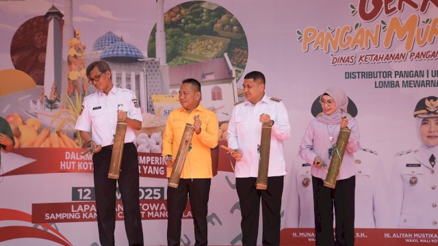 Wali Kota Munafri Dorong Gerakan Pangan Murah Jadi Program Rutin Pemkot Makassar