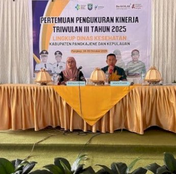 Pemkab Pangkep Tingkatkan Kinerja Dinkes melalui Evaluasi Triwulan III 2025