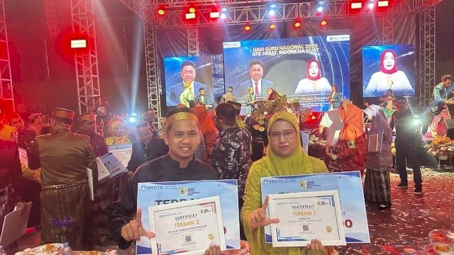 Dua Wakil Luwu Timur Bersinar di Ajang GTK Transformatif Sulsel 2025