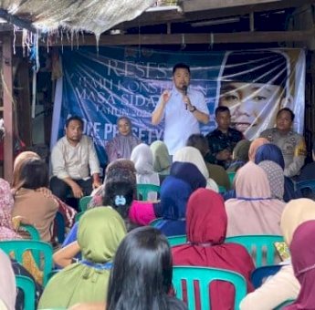 Andre Tanta Tutup Reses diBallaparang, Terima Aspirasi Warga soal Perbaikan Drainase