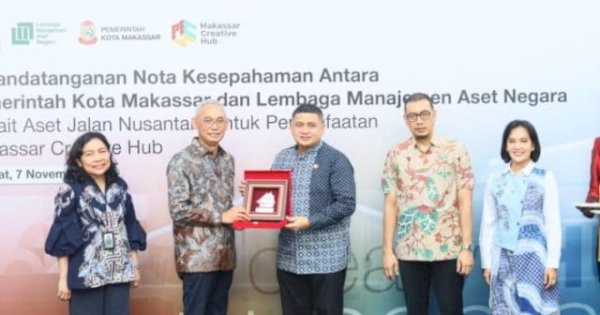 Pemkot Makassar dan Kemenkeu RI MoU Pemanfaatan Aset Negara untuk MCH