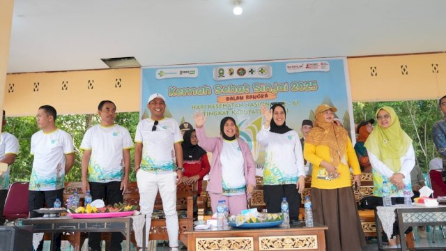 Ketua DPRD Sinjai Andi Jusman Ajak Masyarakat Hidup Sehat di HKN ke-61