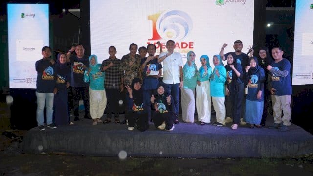 Puncak peringatan 1 Dekade LPPL SBL berlangsung di Gedung Penyiaran LPPL SBL.