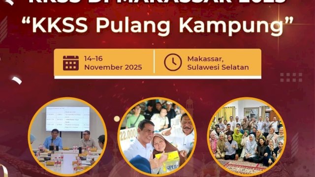 Mukernas KKSS digelar di kampung halaman sendiri, Makassar, setelah sebelumnya selalu berlangsung di Jakarta.