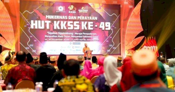 Mukernas dan HUT ke-49 KKSS, Gubernur Sulsel: KKSS Jadi Wadah Pemersatu Dunia