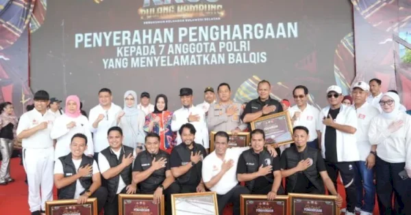 Munafri Bareng Mentan dan Idrus Marham Jalan Santai KKSS di Makassar