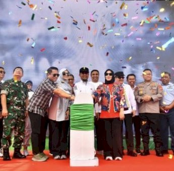 Gubernur-Wagub Sulsel Resmi Luncurkan Program Mandiri Benih Padi Andalan 2025