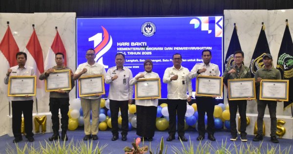 Penghargaan Kemenimipas: Maros Tampil sebagai Mitra Unggulan